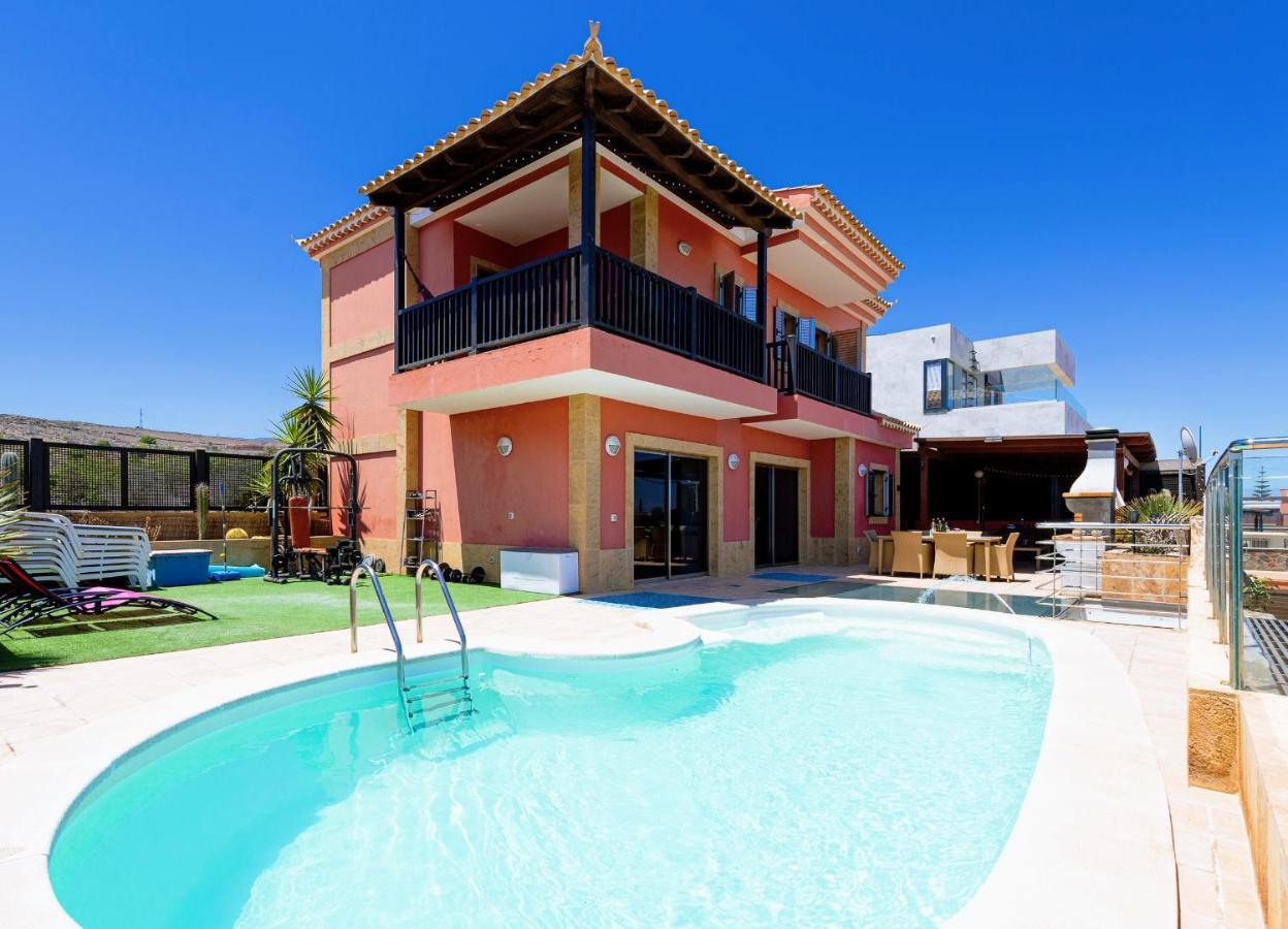 San Agustín Luxury 5 Star Villa Violetta With Amazing Sea View, Jacuzzi And Heated Pool מראה חיצוני תמונה