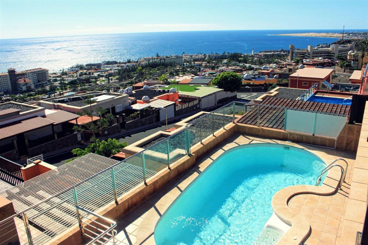 San Agustín Luxury 5 Star Villa Violetta With Amazing Sea View, Jacuzzi And Heated Pool מראה חיצוני תמונה